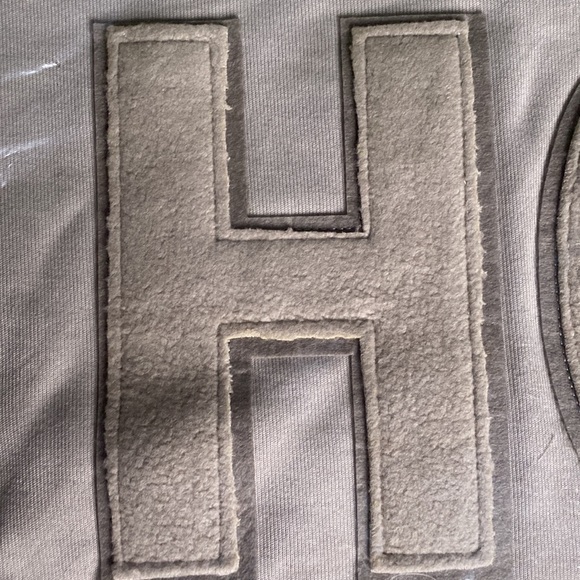 Pottery Barn Cuddly and Cozy Sweatshirt Style Home Applique Pillow Cover - Picture 5 of 16